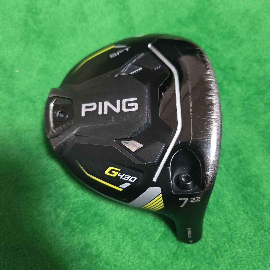 PING ピン G430 SFT FW 7W フェアウェイウッドヘッドのみ