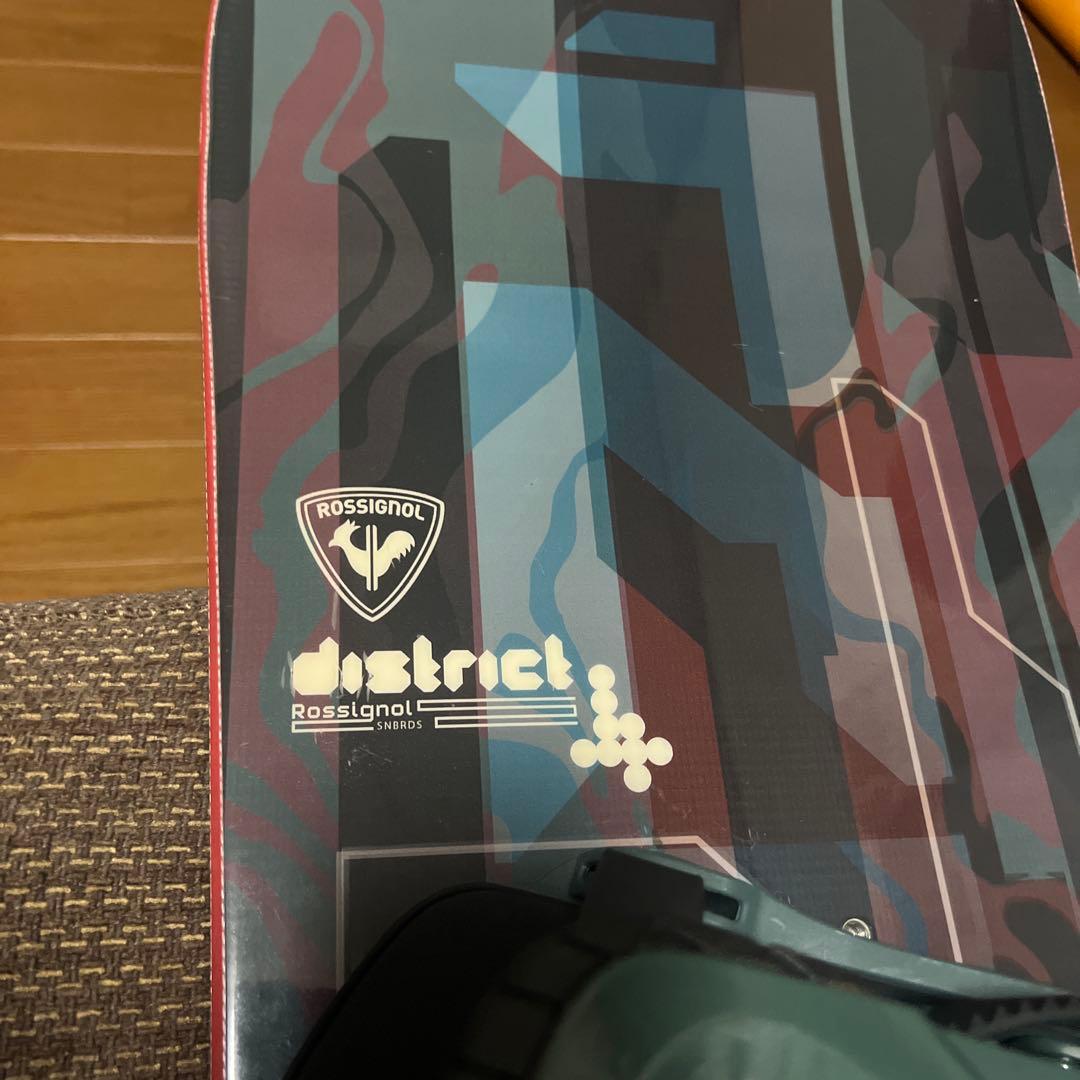ロシニョール　district バインディング2点セット　146cm