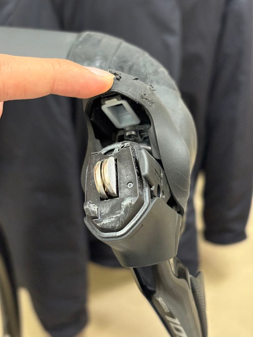 【ジャンク】Shimano 105 Di2 ST-R7170 左右