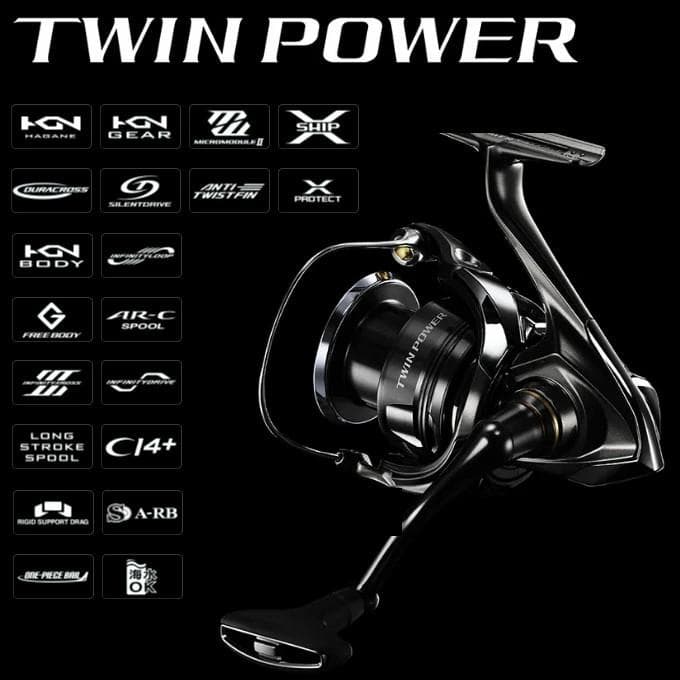 SHIMANO 24TWIN POWER 4000MHG スピニングリール 新品