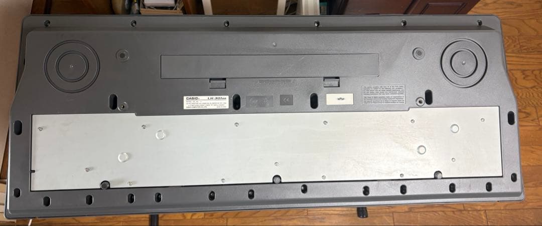 CASIO LK301BB 光ナビゲーション 電子キーボード 純正スタンド