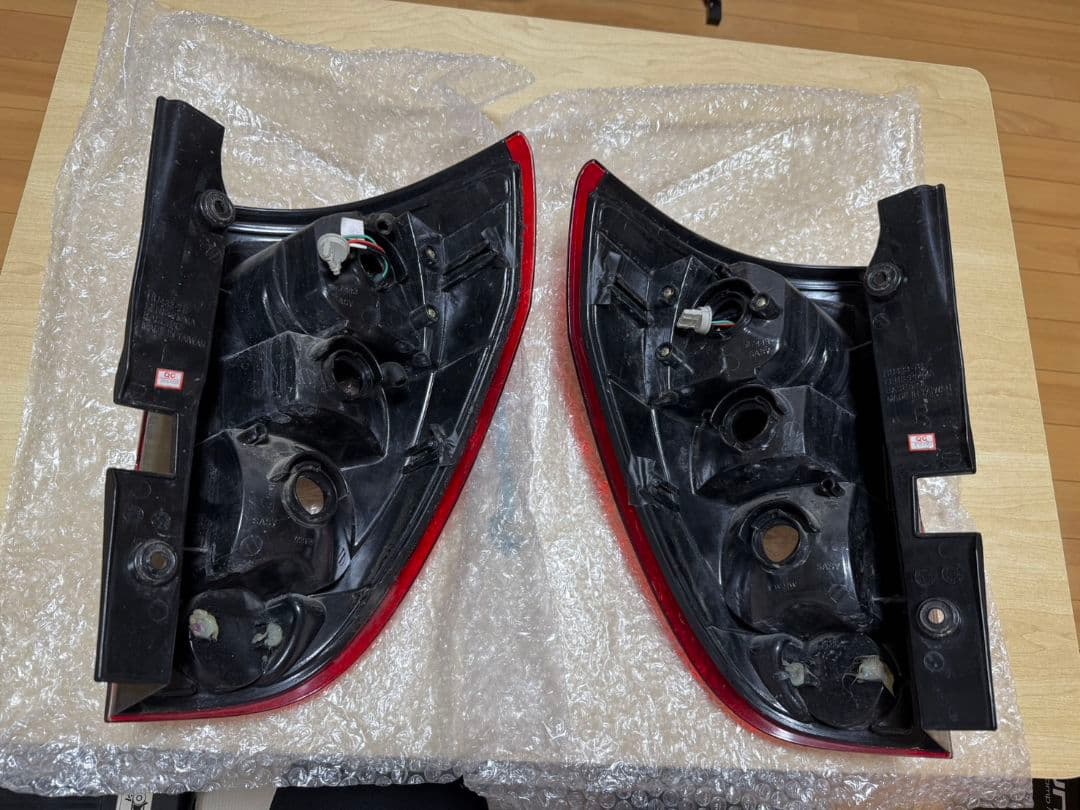 ゼストJE系 クリスタルLEDテールランプ レッドクリア