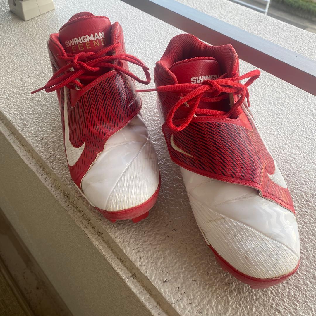 NIKE SWINGMAN ポイントスパイク 赤白