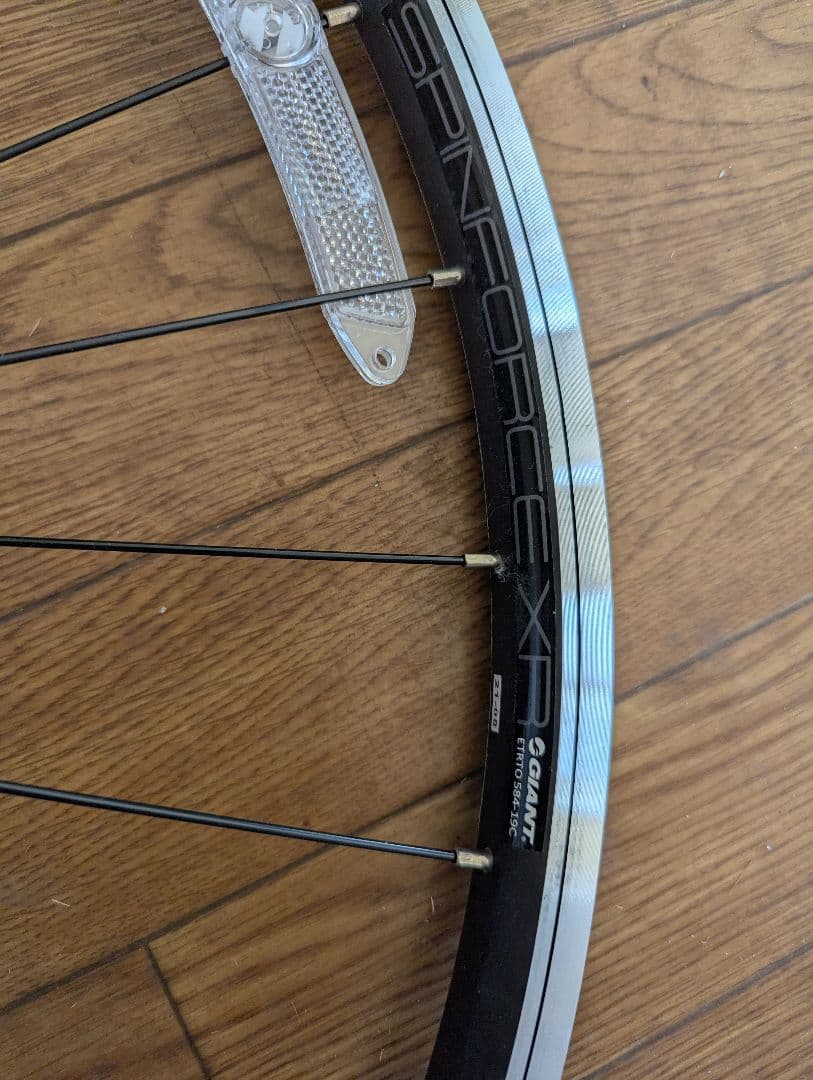 【user_f3941691】未使用　GIANT　リア完組ホイール