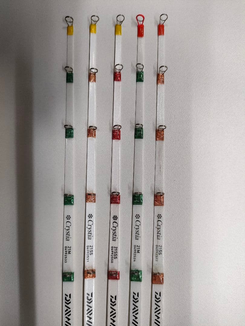 DAIWA　ダイワ　クリスティア　ワカサギ　穂先　5本セット