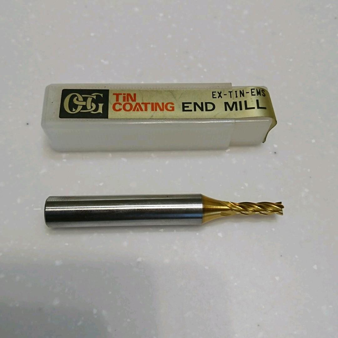 OSG EX-TIN-EMS  ф3,5  (4枚刃)  ７本  エンドミル