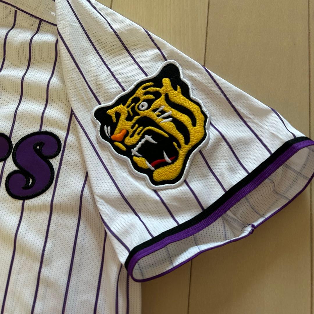 tigers ユニフォーム ストライプ パープル M