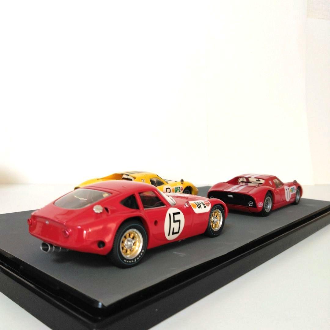 エブロトヨタ2000GT 日産R380ミニカー3台セット1/43　66,日本GP