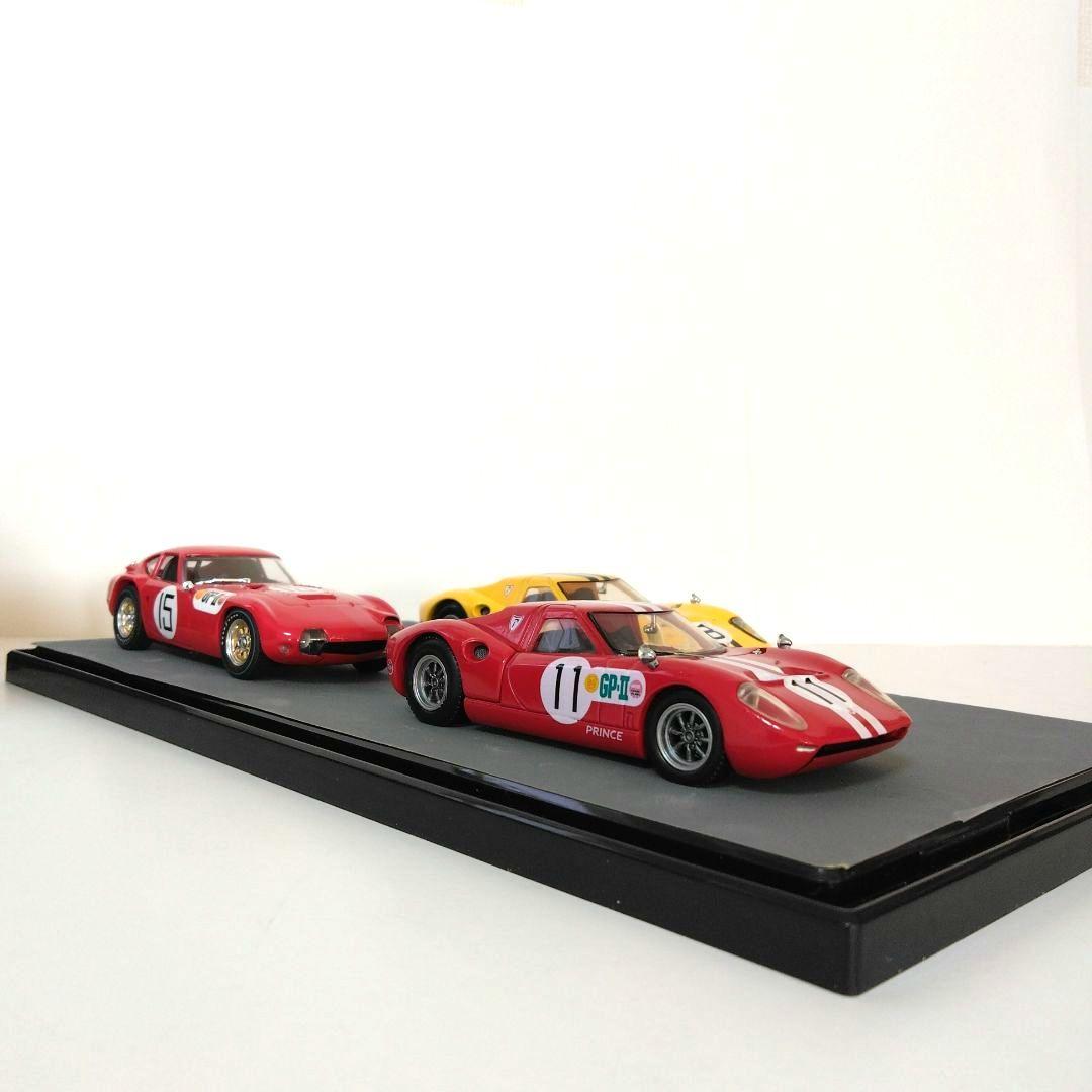 エブロトヨタ2000GT 日産R380ミニカー3台セット1/43　66,日本GP
