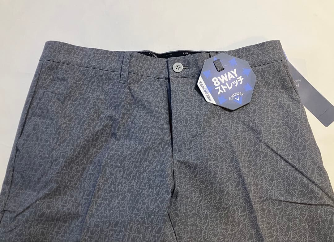 キャロウェイ メンズ 8WAYストレッチパンツ 未使用タグ付 LL、ゴルフパンツ