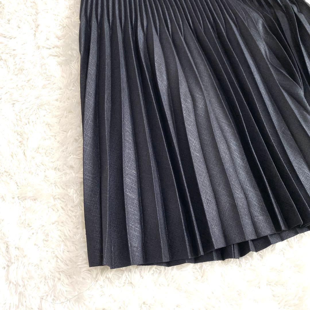 PEARLY GATES パーリーゲイツ　プリーツスカート　黒　サイズ1(M)