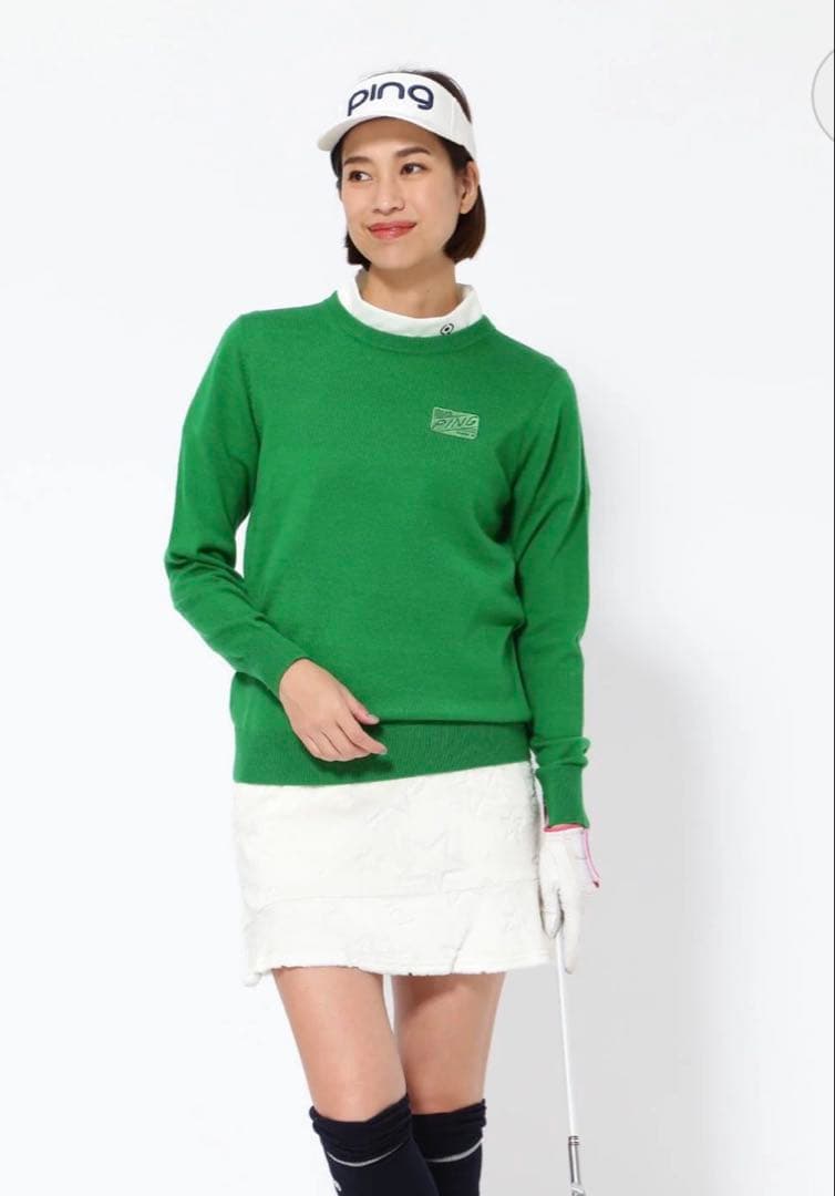 ping セーター　新品　LL グリーン