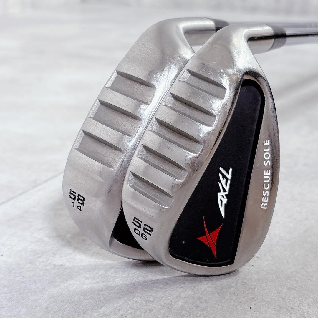V984 アクセル レスキュー ソール ウェッジ 52° 58° 2本 S200