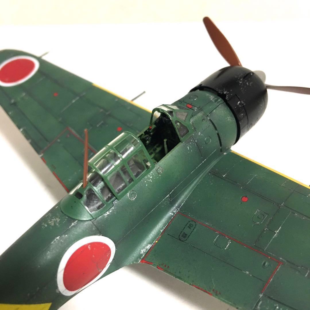 タミヤ 1/72 三菱 零式艦上戦闘機ニニ型 完成品 零戦 ゼロ戦 日本海軍