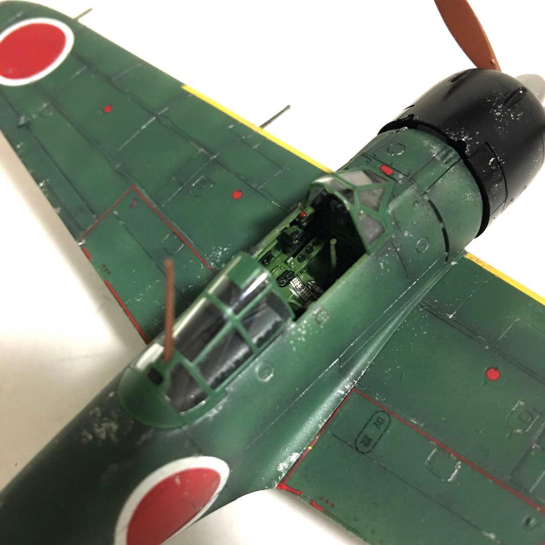 タミヤ 1/72 三菱 零式艦上戦闘機ニニ型 完成品 零戦 ゼロ戦 日本海軍