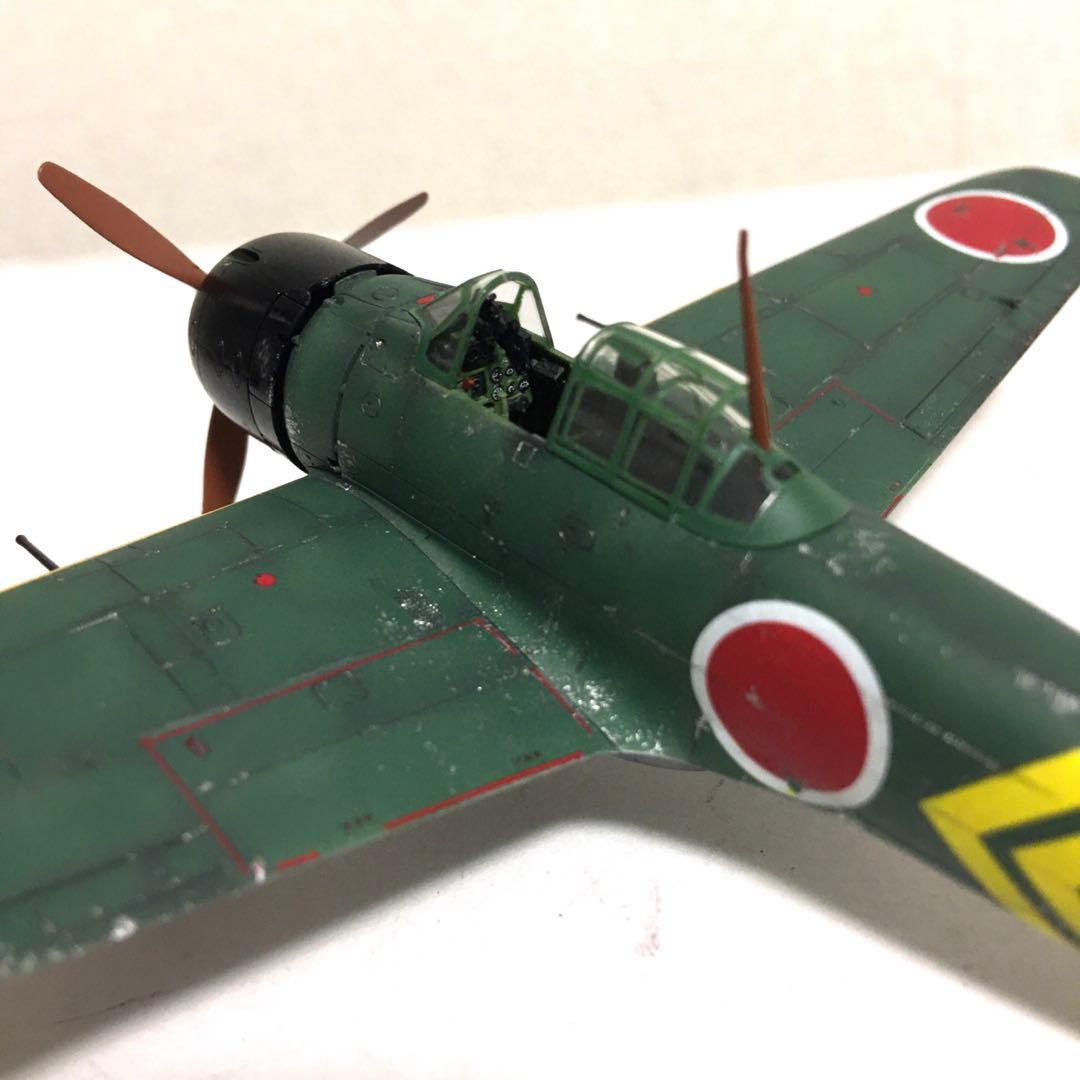 タミヤ 1/72 三菱 零式艦上戦闘機ニニ型 完成品 零戦 ゼロ戦 日本海軍