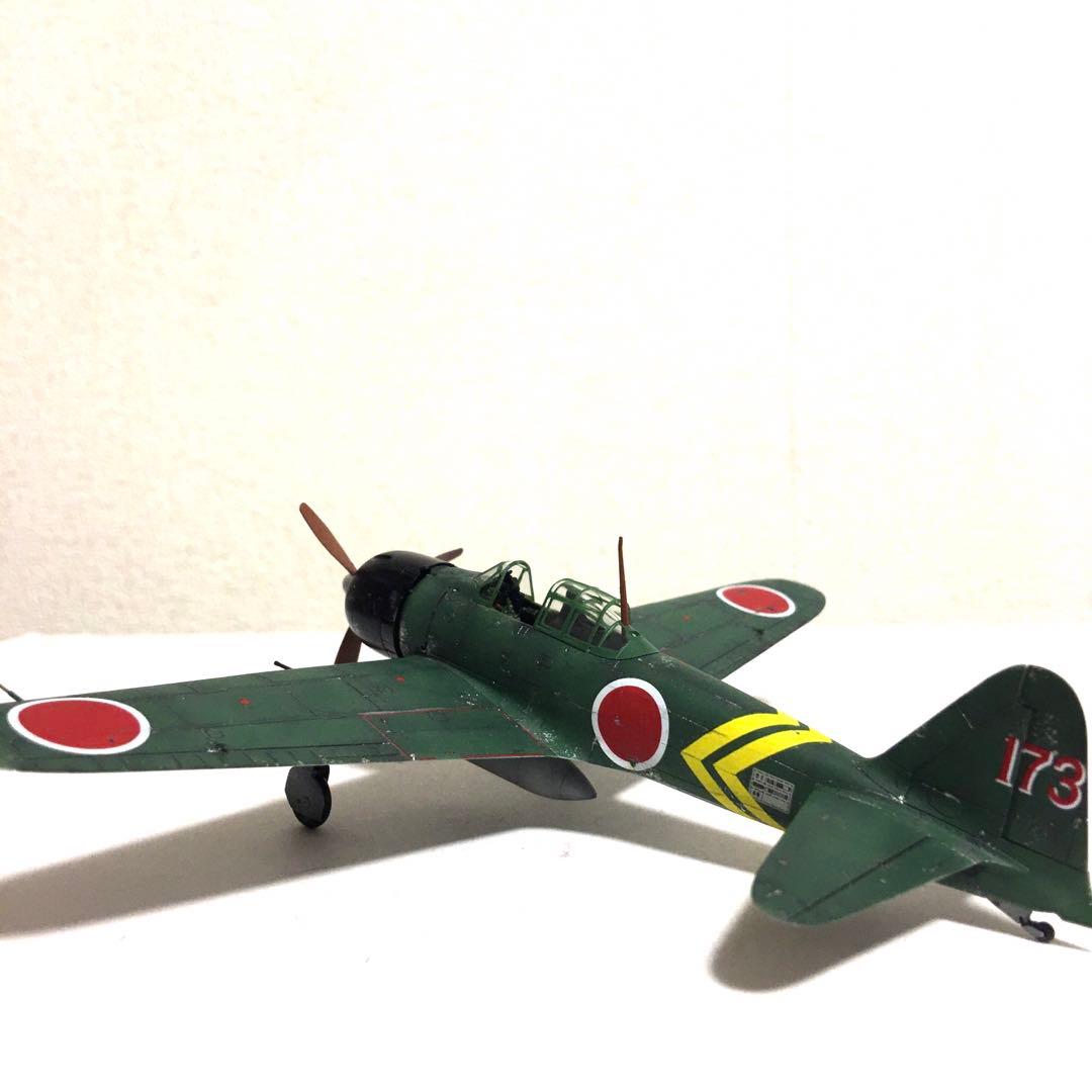 タミヤ 1/72 三菱 零式艦上戦闘機ニニ型 完成品 零戦 ゼロ戦 日本海軍