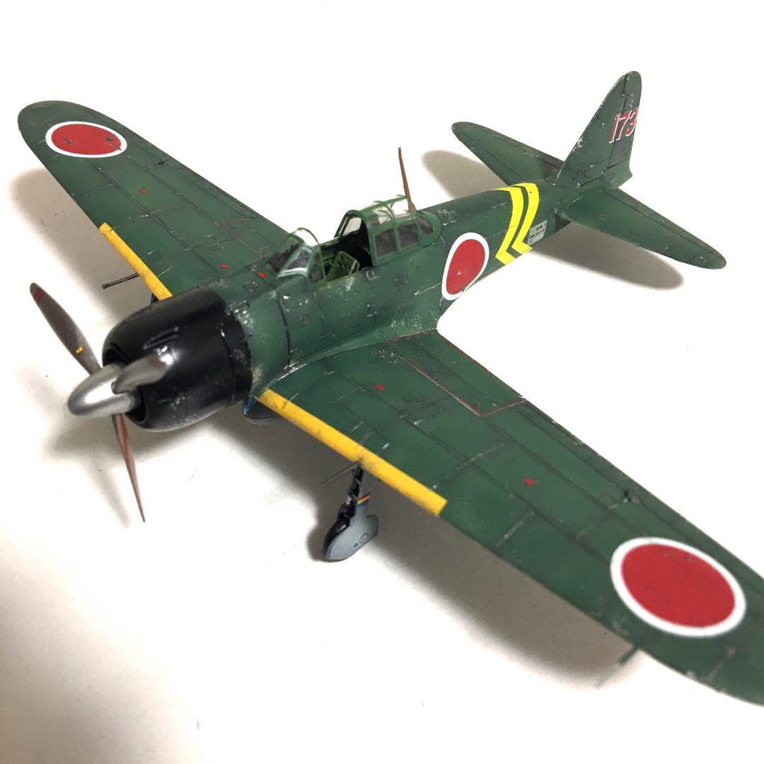 タミヤ 1/72 三菱 零式艦上戦闘機ニニ型 完成品 零戦 ゼロ戦 日本海軍