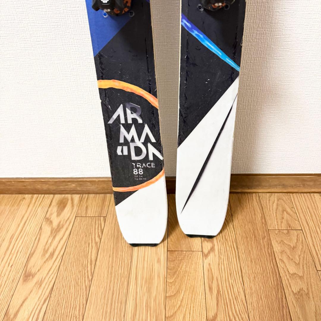 名機ARMADA TRACE88 158cm ビンディングG3 ION12