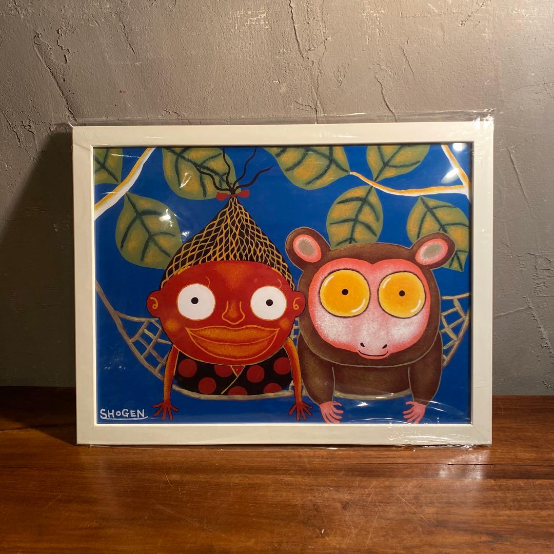 SHOGEN アート10種類まとめ売り 絵画 レプリカ 額装品 A3