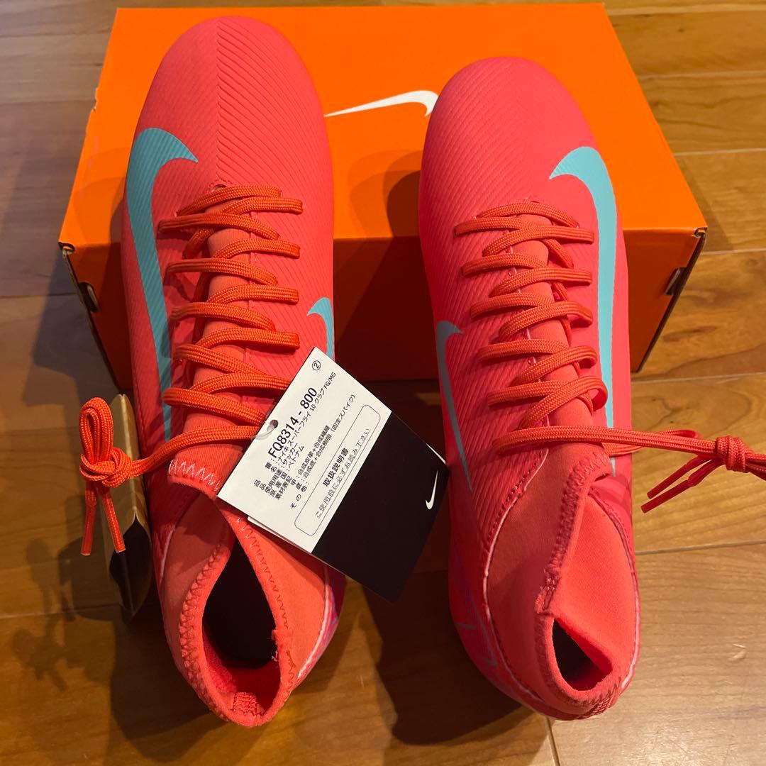 Nike Mercurial サッカーシューズ ピンク/ブルー