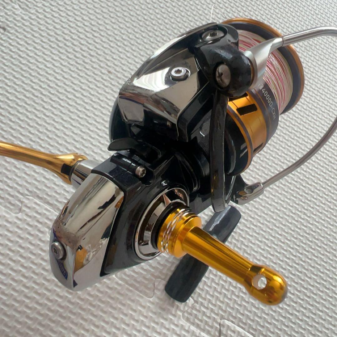 Daiwaスピニングリール18レガリスLT4000D-CXH1.5号200m巻き