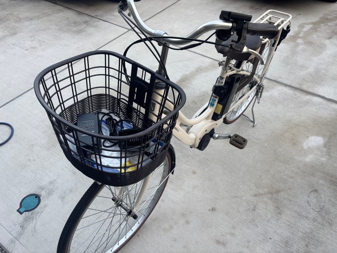 電動アシスト自転車 シティタイプ ホワイト あさひ　エナシスエブリ