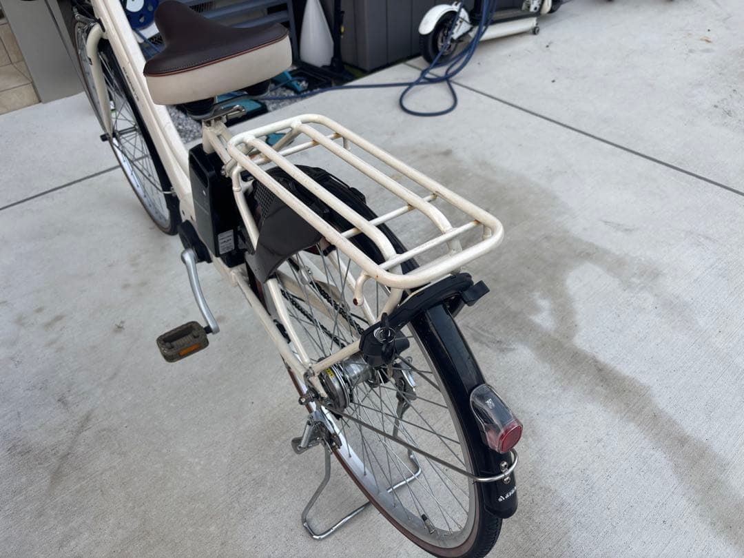 電動アシスト自転車 シティタイプ ホワイト あさひ　エナシスエブリ
