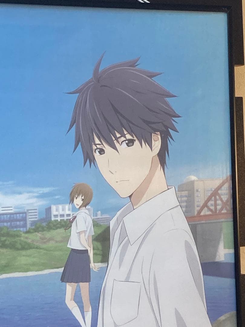 サクラダリセット アニメ告知ポスター B2サイズ 石川界人 花澤香菜 販促 希少