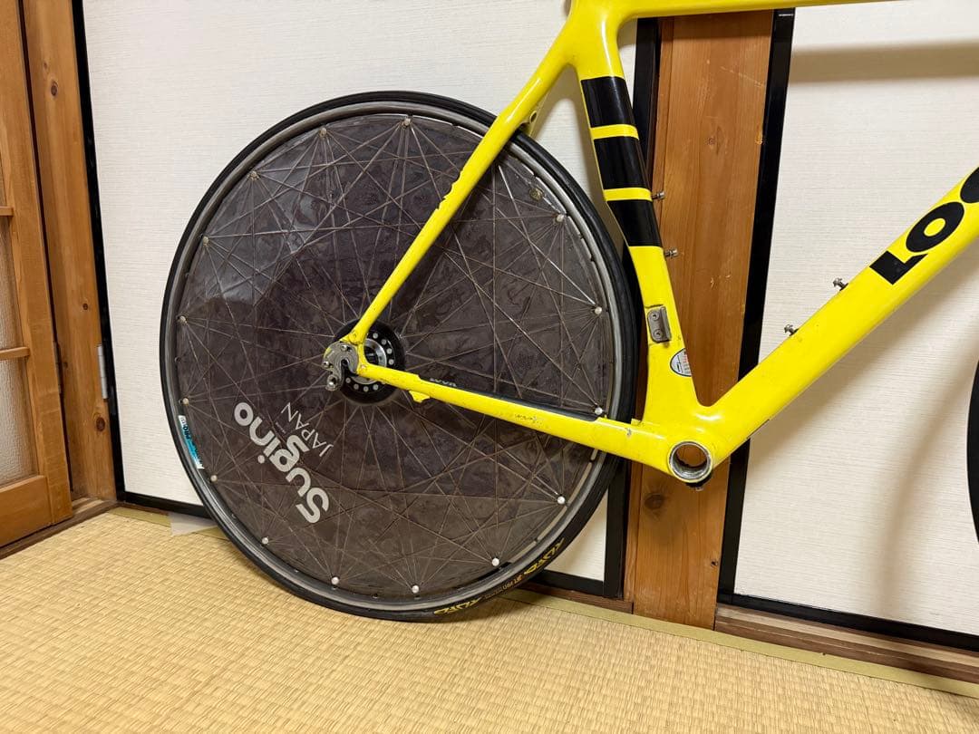 Dura ace 7700 Sugino テンションディスク　ホイールセット