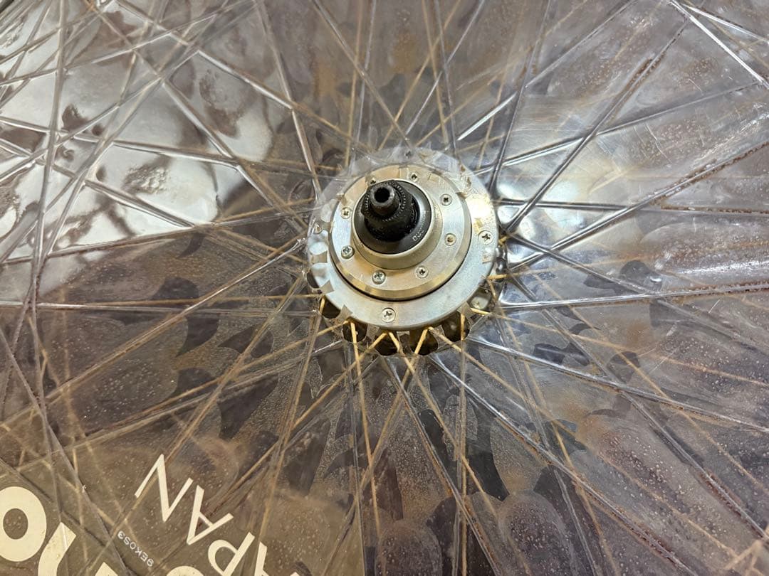 Dura ace 7700 Sugino テンションディスク　ホイールセット