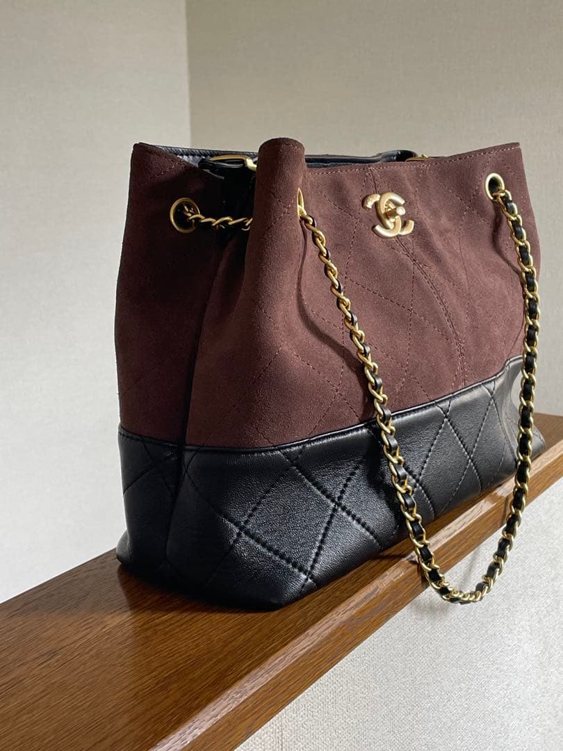 CHANELノベルティバッグ　バイカラー