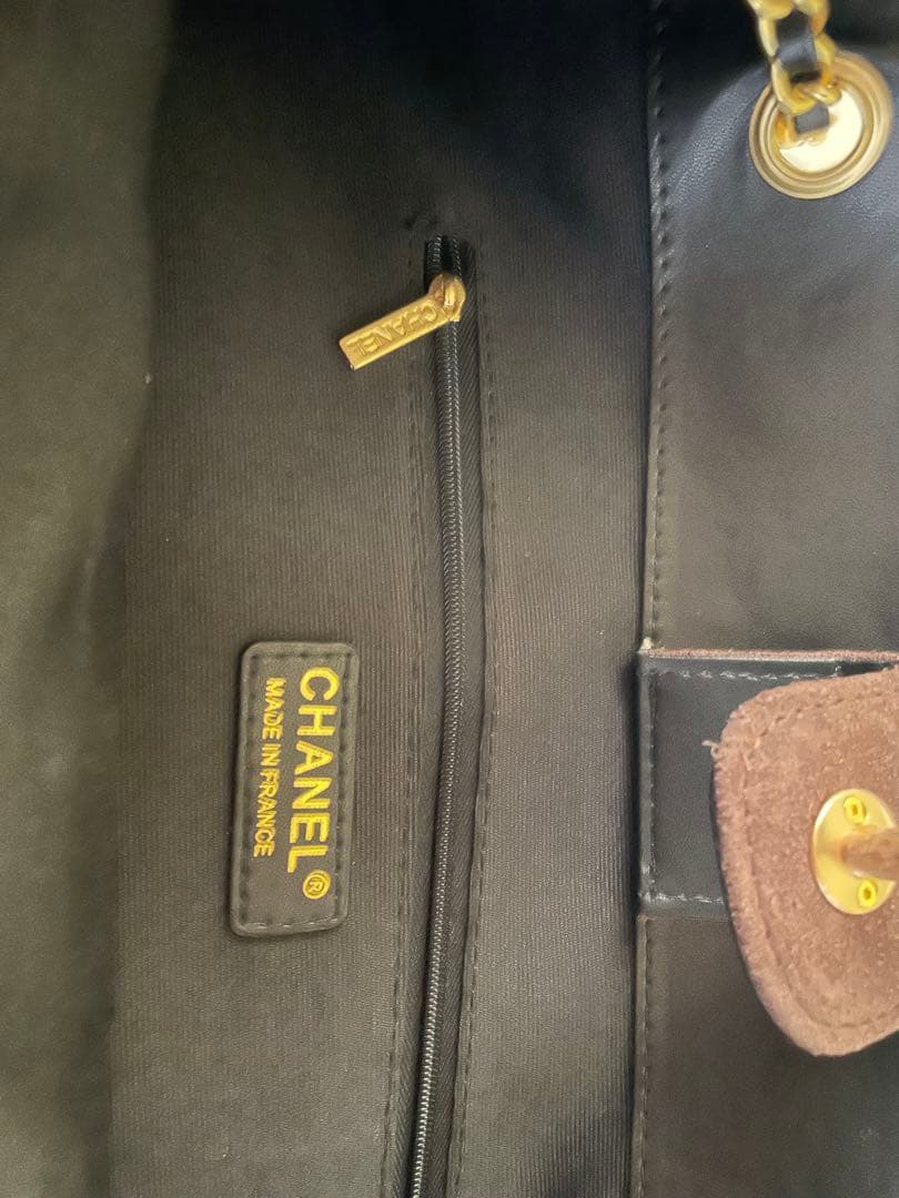 CHANELノベルティバッグ　バイカラー