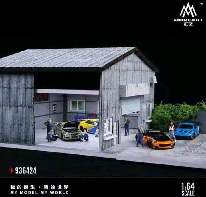 ■1/64【FACTORY　BUILDING　GARAGE】《新品・未使用品》