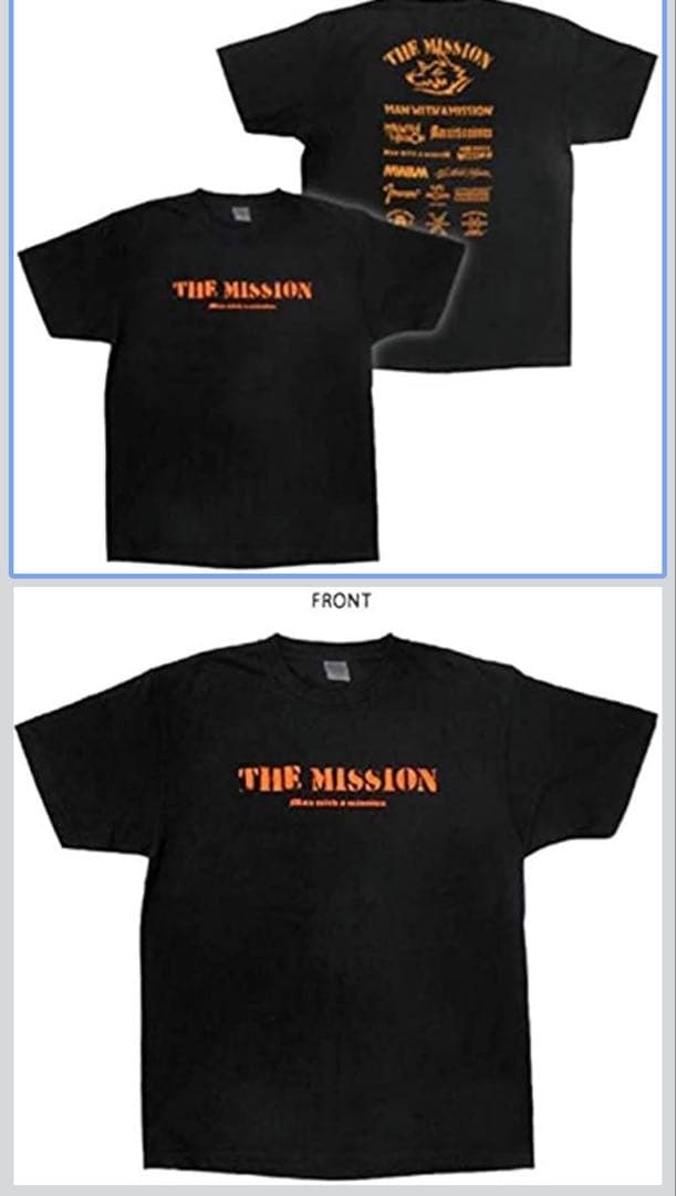 THE MISSION Tシャツ Man with a Mission