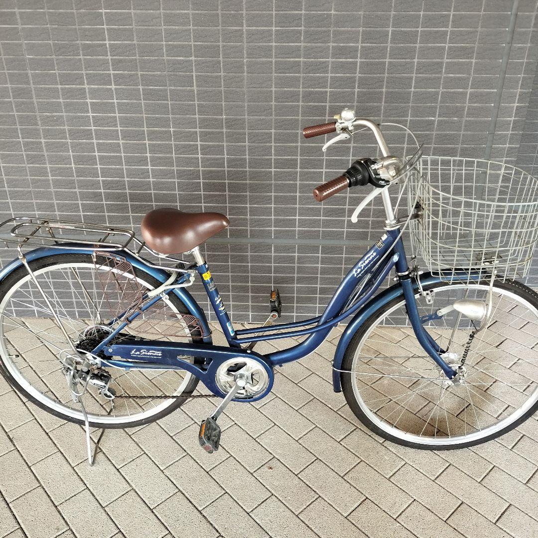 ​【直接引取限定】26インチ シティサイクル ママチャリ・シマノ6段変速