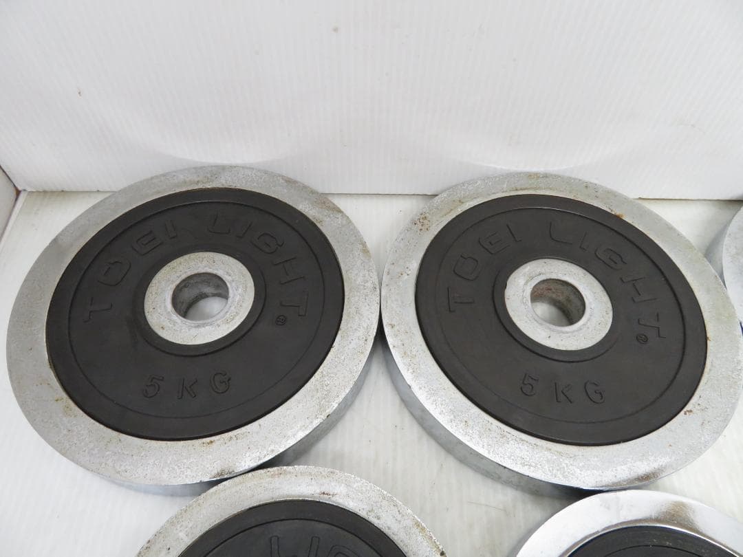 TOEI LIGHT クロームダンベル 片側17.5kg 2セット 35kg