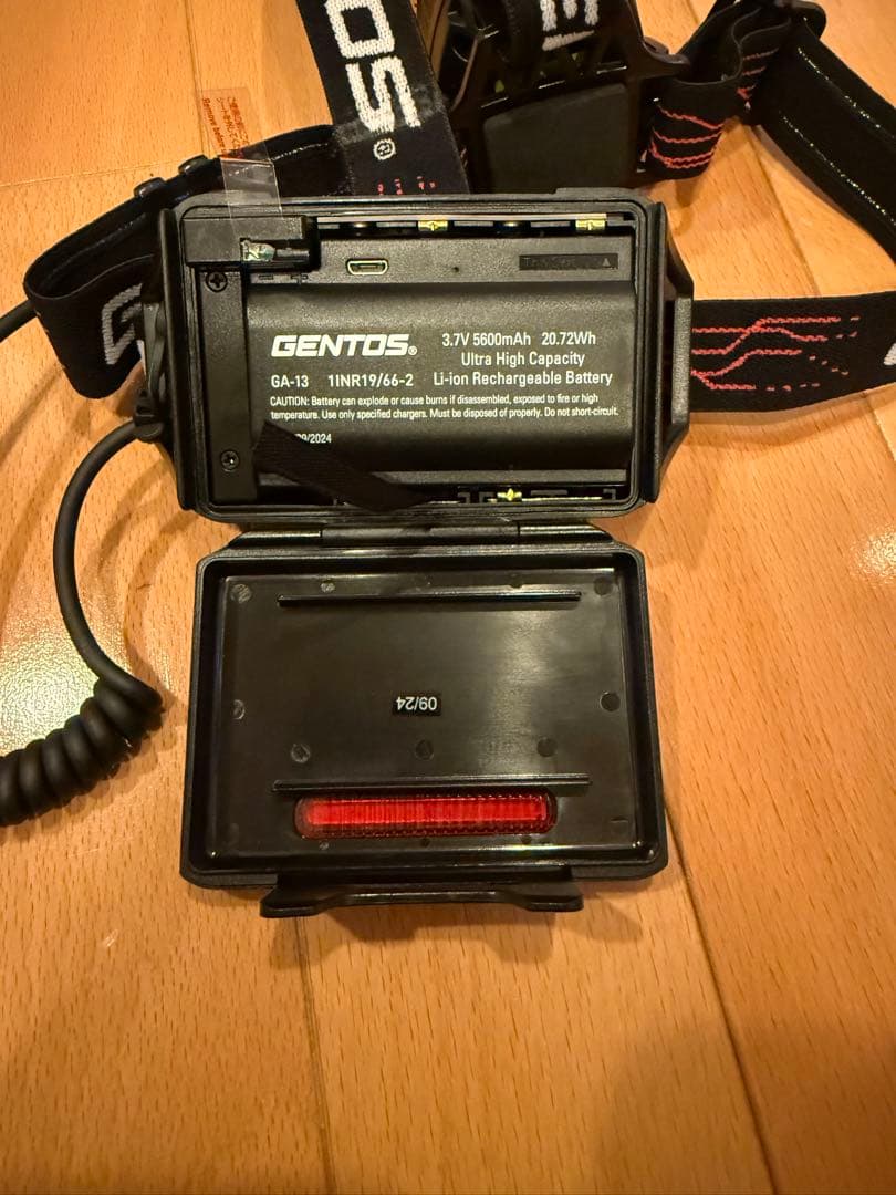 【新品未使用】GENTOS ジェントス GH-200RG ヘッドライト