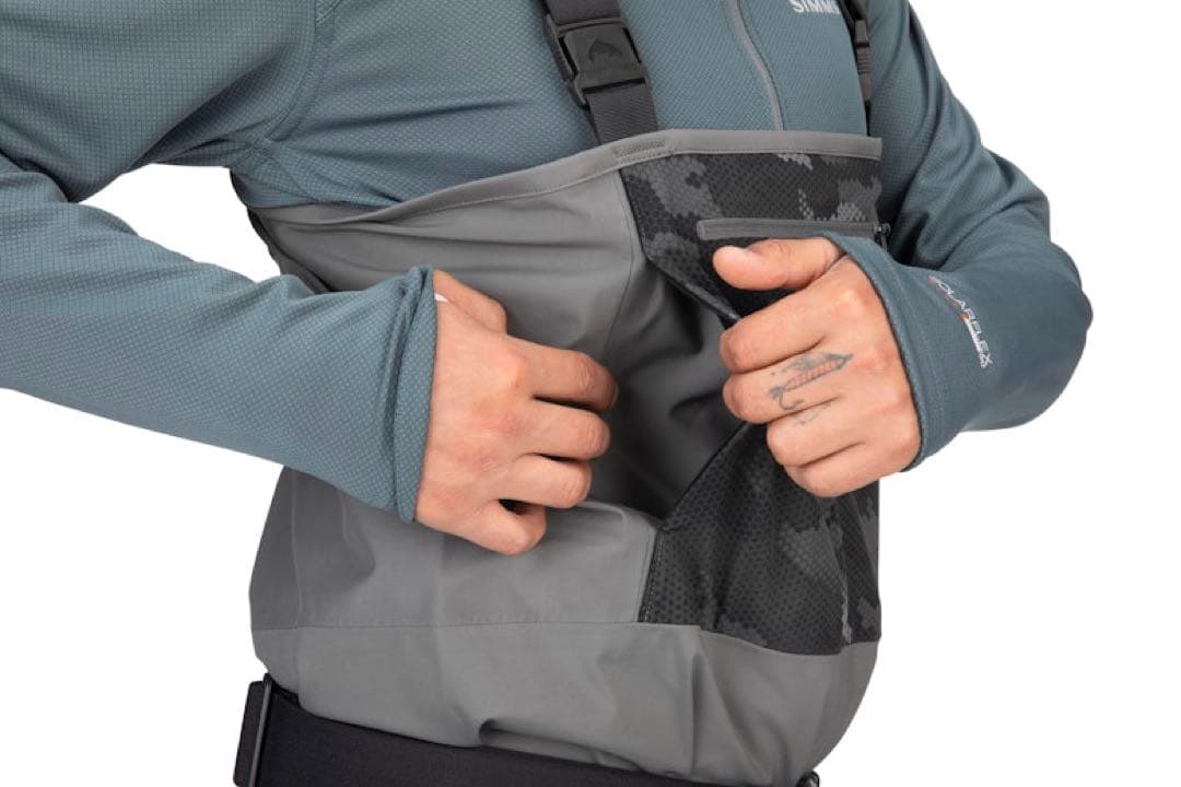 ＳIＭＭＳ　クラシックガイドウェイダーＧｏｒｅ-ｔｅｘ J Lサイズ　UＳA製