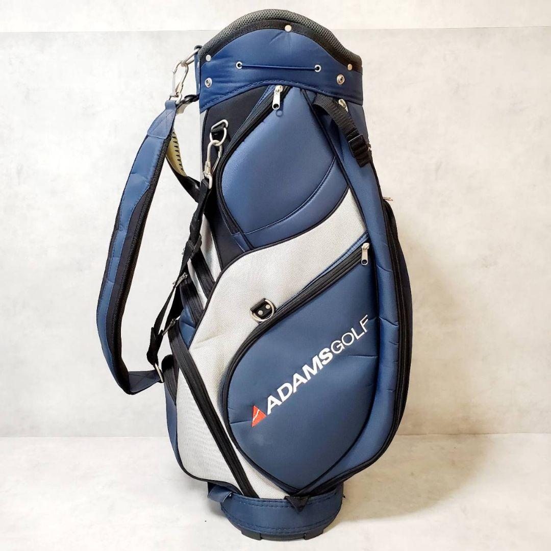 良品 アダムスゴルフ ADAMS GOLF 3点式 キャディバッグ ゴルフバッグ