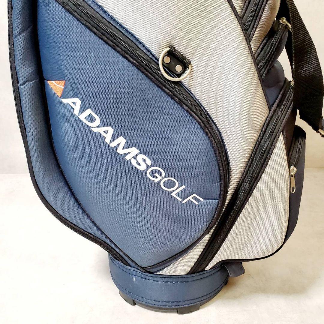 良品 アダムスゴルフ ADAMS GOLF 3点式 キャディバッグ ゴルフバッグ