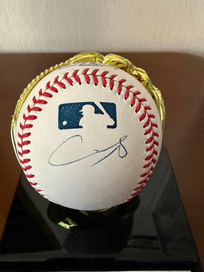 大谷翔平 直筆サインボール MLB公式球 ケース付き