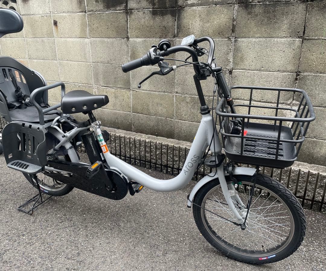 DAIWA CYCLE 電動アシスト自転車 チャイルドシート付き グレー