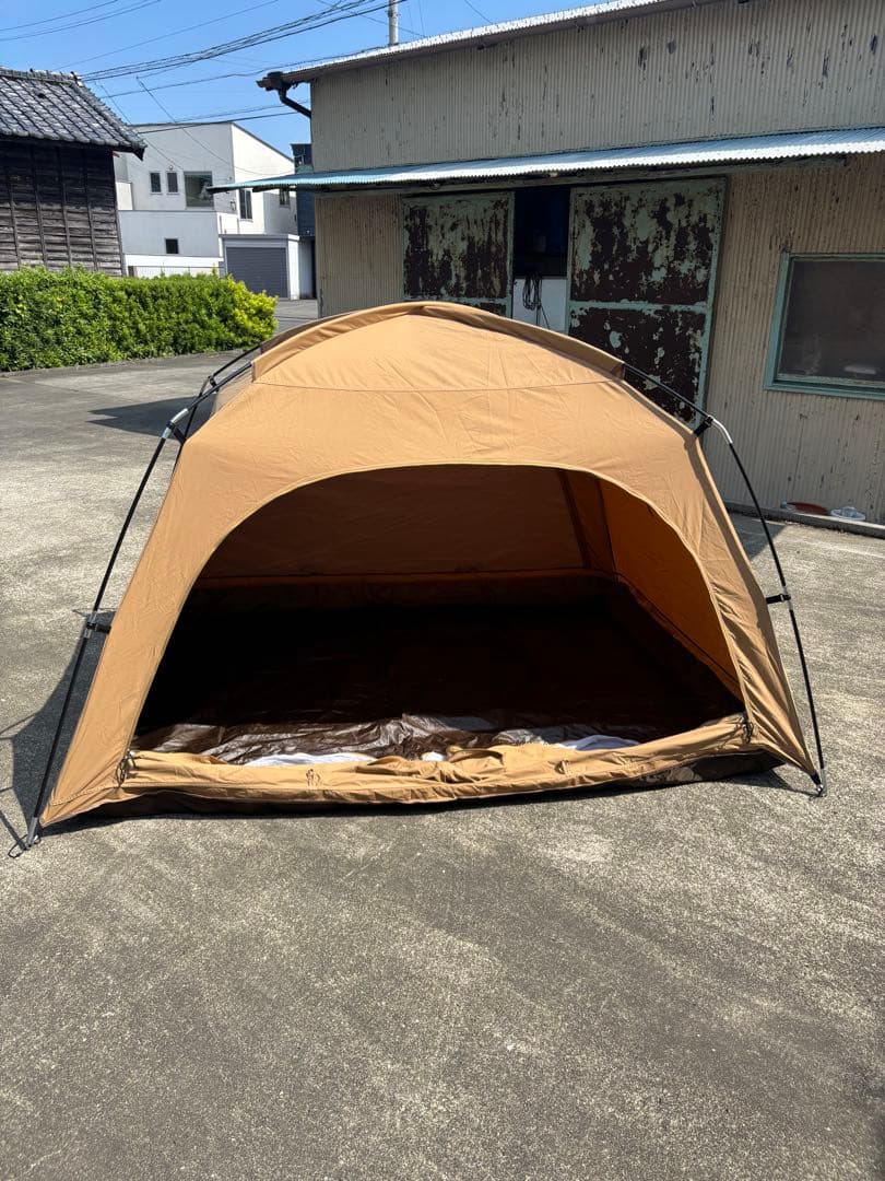 TCルーテント　ベージュ ドーム型テント 3人用