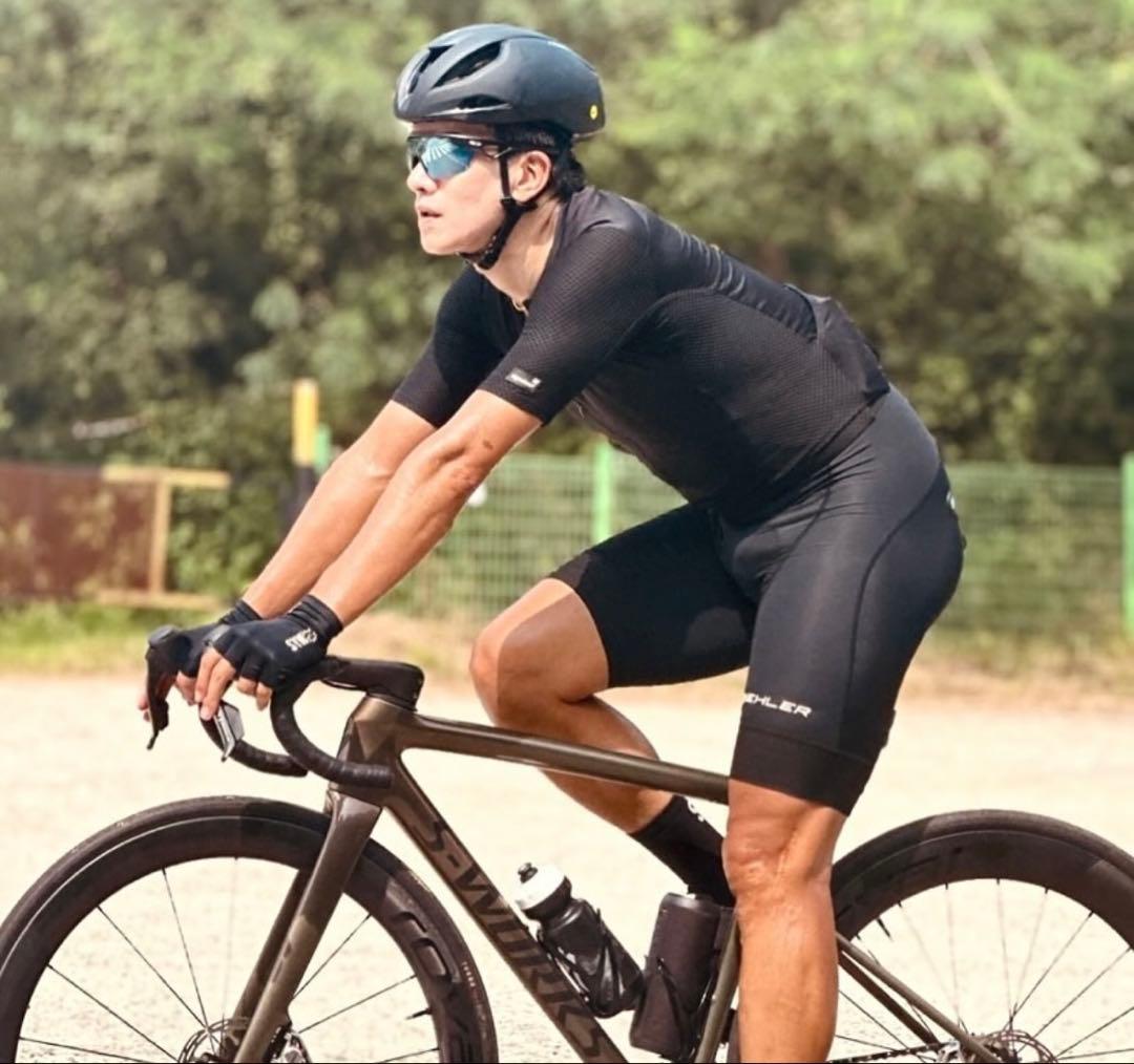 【最終値下】BIEHLER Signature3 サイクルジャージ L ブラック
