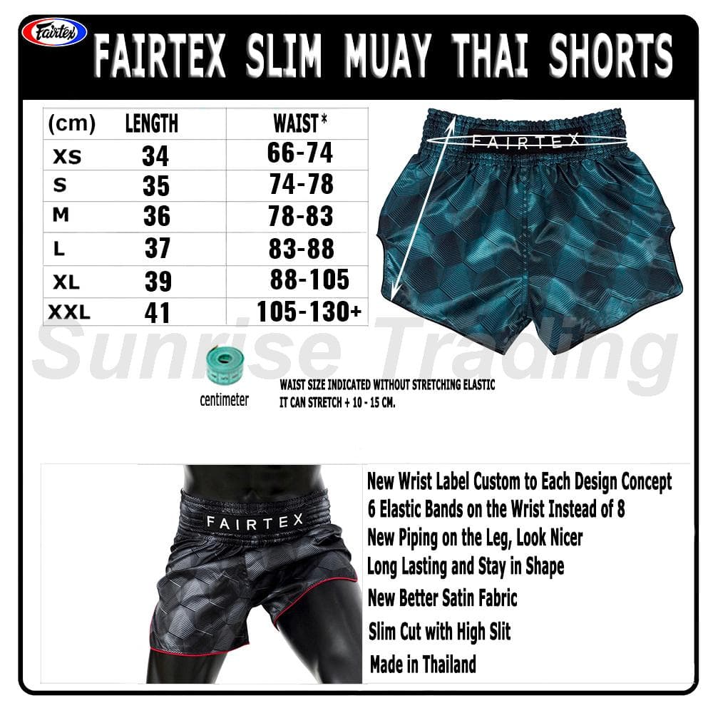 Fairtex ムエイタイ キックボクシング パンツ XL BS1901