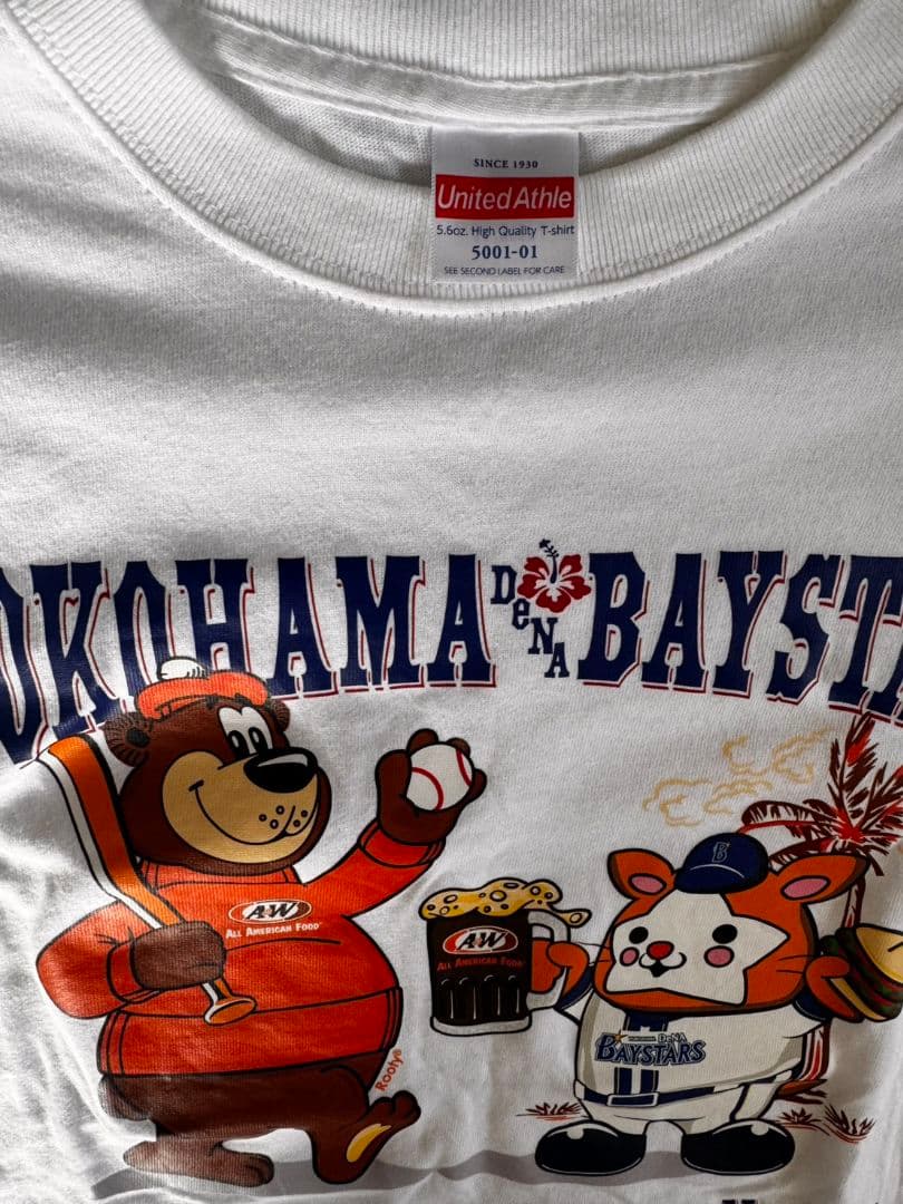 2025ベイスターズ宜野湾キャンプ　A＆W 横浜 DeNA Tシャツ Sサイズ