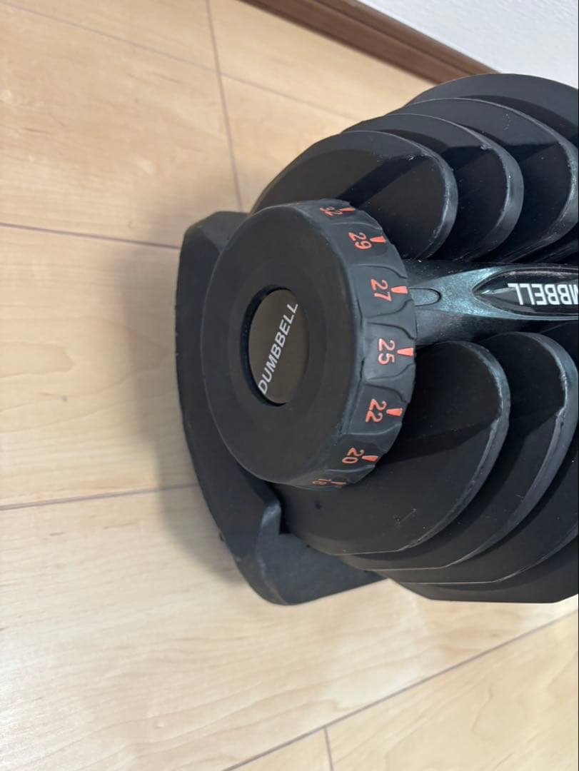 DUMBBELL 可変式ダンベル 40kg 筋トレ dumbbell ②