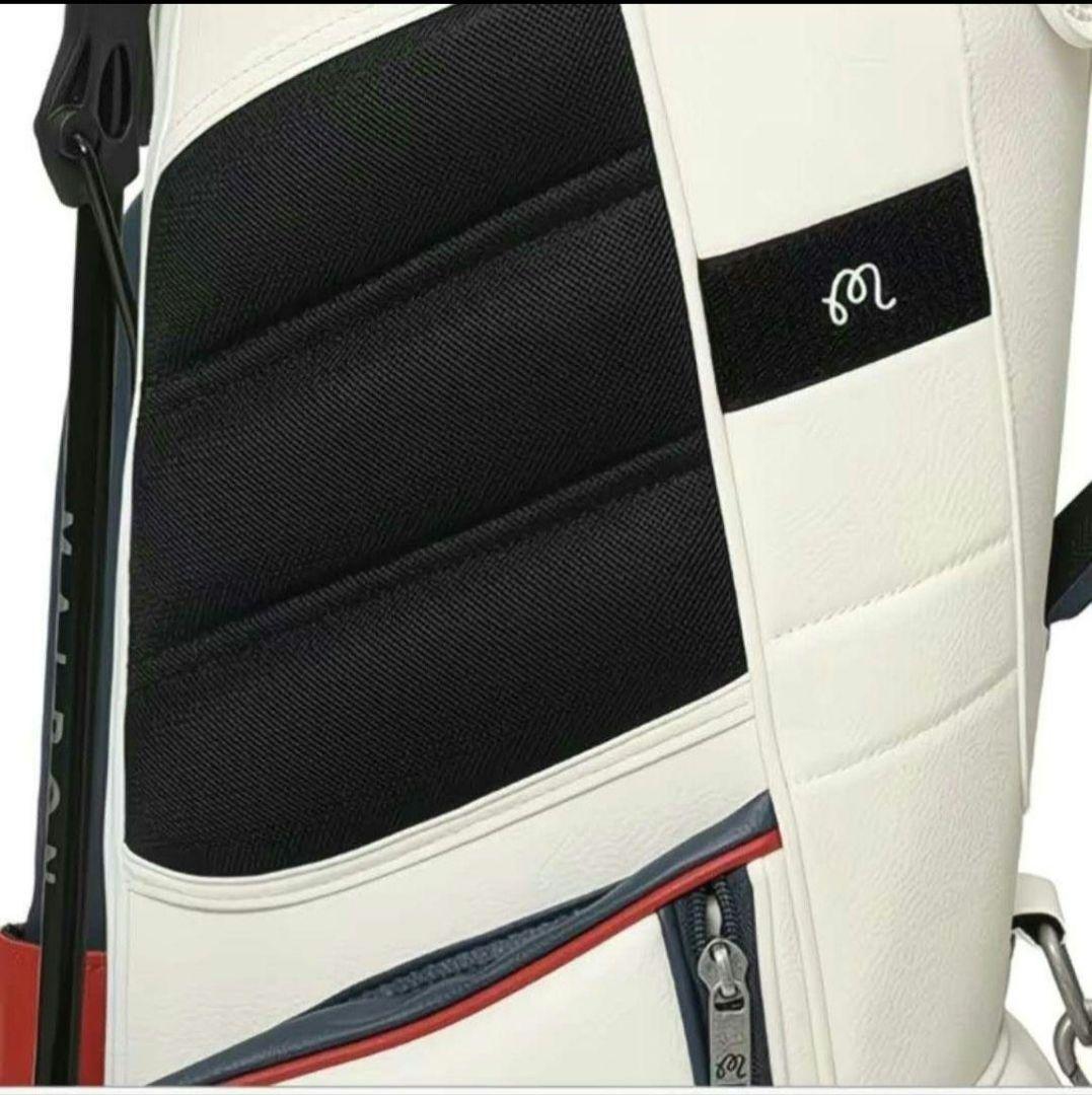 malbon golf マルボン キャディバッグ 新品 人気 ホワイト