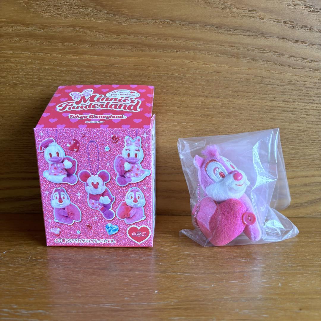 ミニパル ぬいぐるみチャーム ミッキー・チップ・デール・デイジー 4点セット